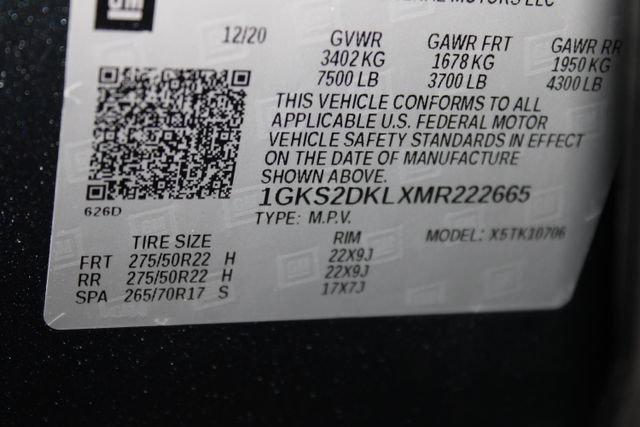Used 2021 GMC Yukon Denali w/ Denali Premium Package AWD/4WD image 46