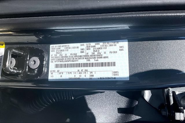 Used 2025 Ford F150 Lariat w/ Equipment Group 502A High AWD/4WD image 31