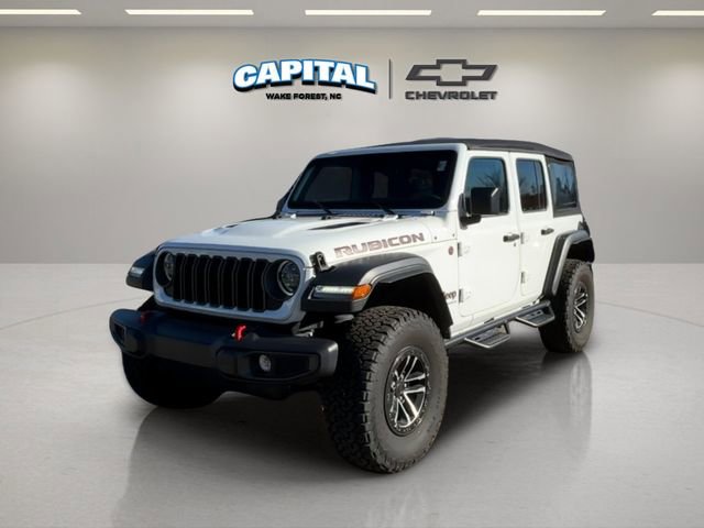 Used 2024 Jeep Wrangler Unlimited Rubicon w/ XTREMEE 35" Tire Package AWD/4WD image 1