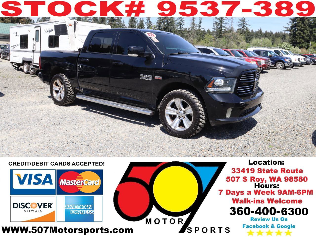 Used 2014 RAM 1500 Sport w/ Sport Premium Group AWD/4WD image 2