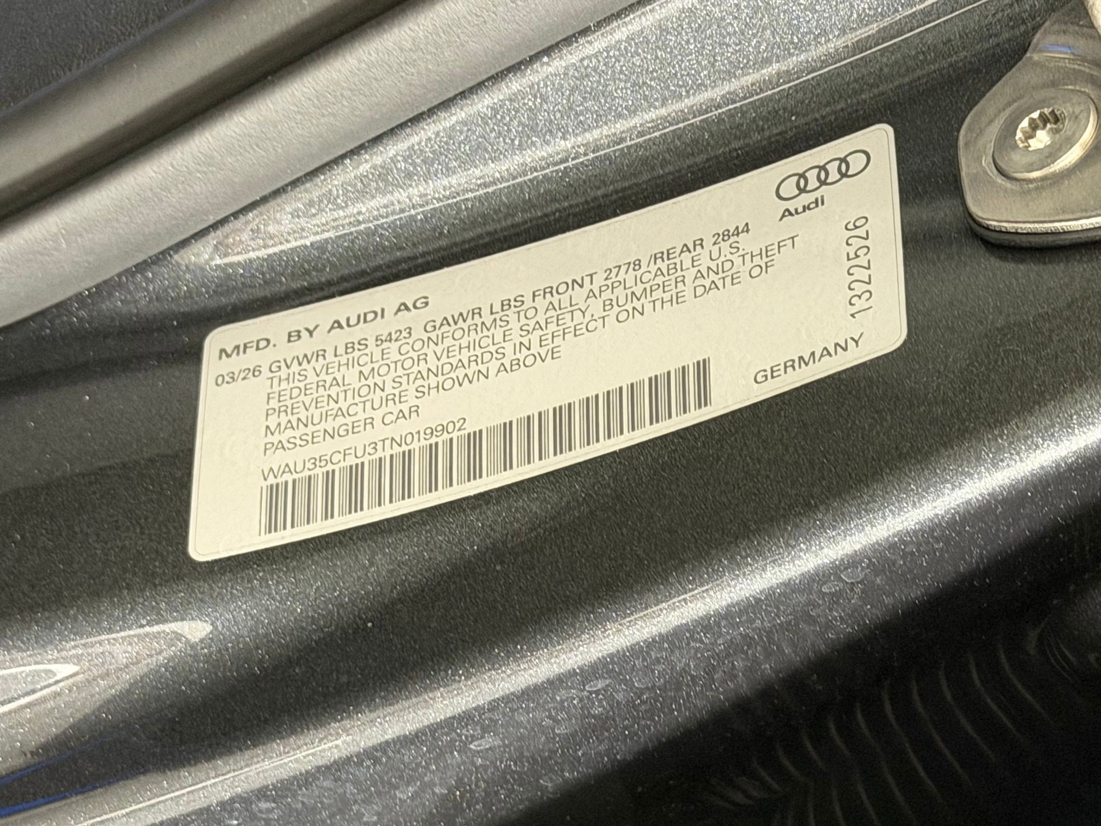 New 2026 Audi S5 Prestige AWD/4WD image 20