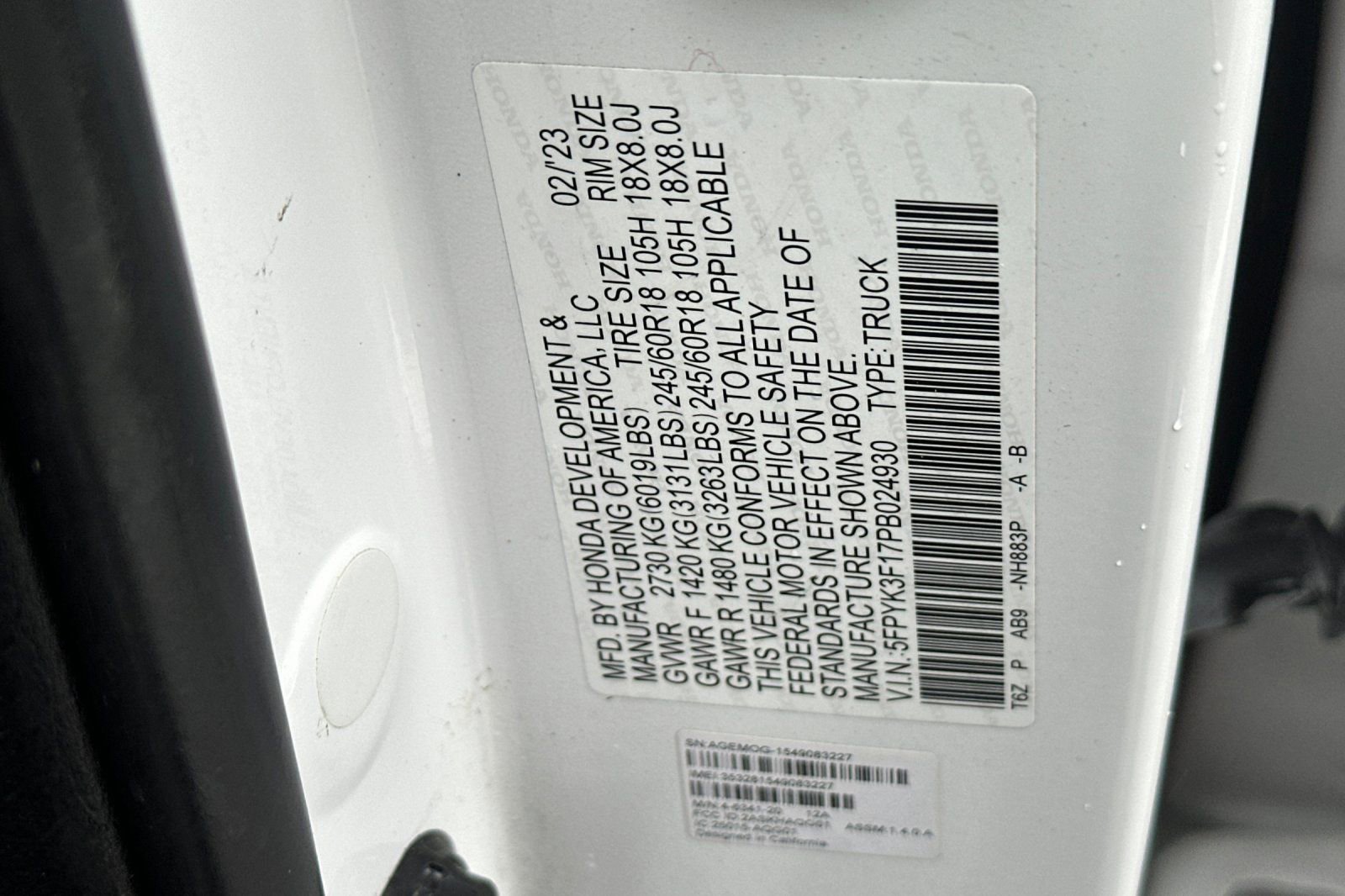 Used 2023 Honda Ridgeline Sport image 26