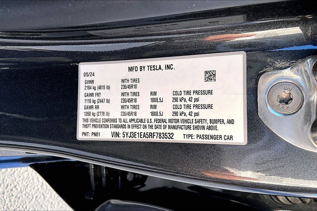 Used 2024 Tesla Model 3 Long Range image 17