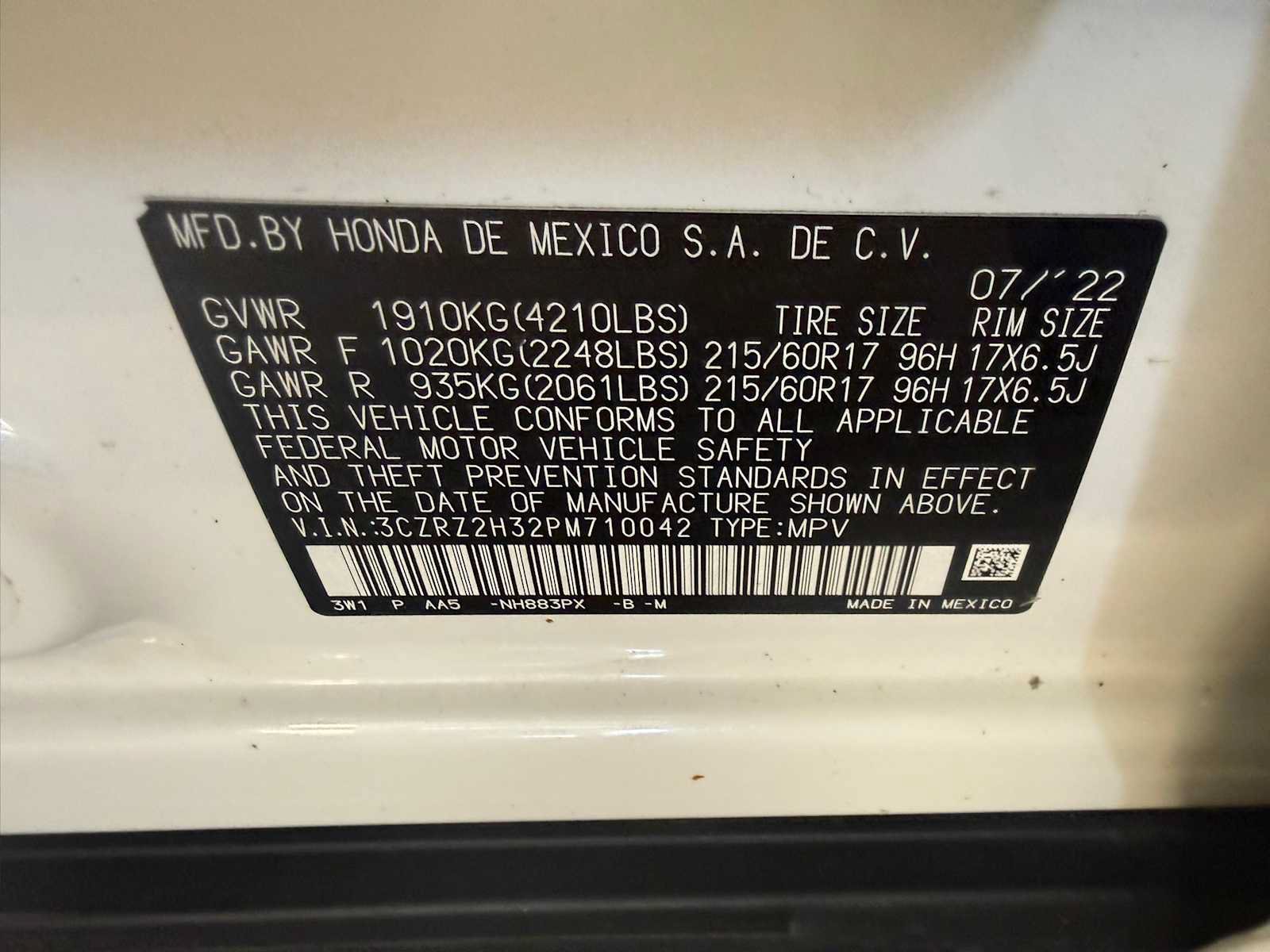 Used 2023 Honda HR-V LX image 37