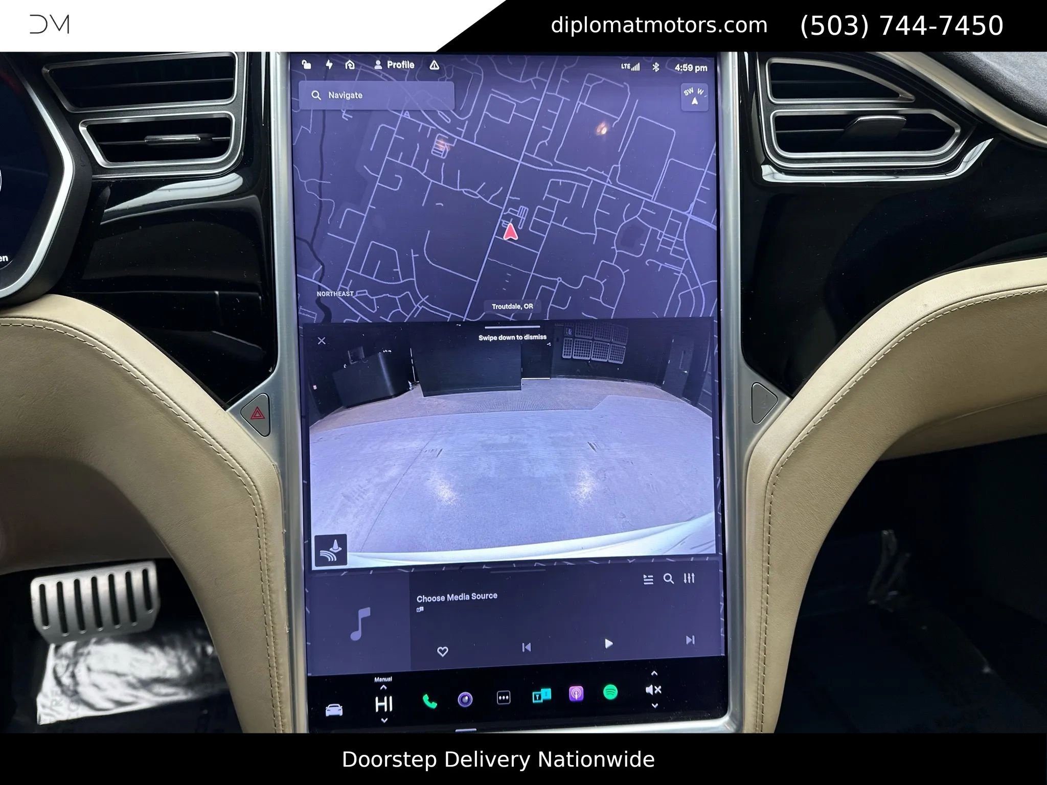 Used 2015 Tesla Model S P85D AWD/4WD image 33