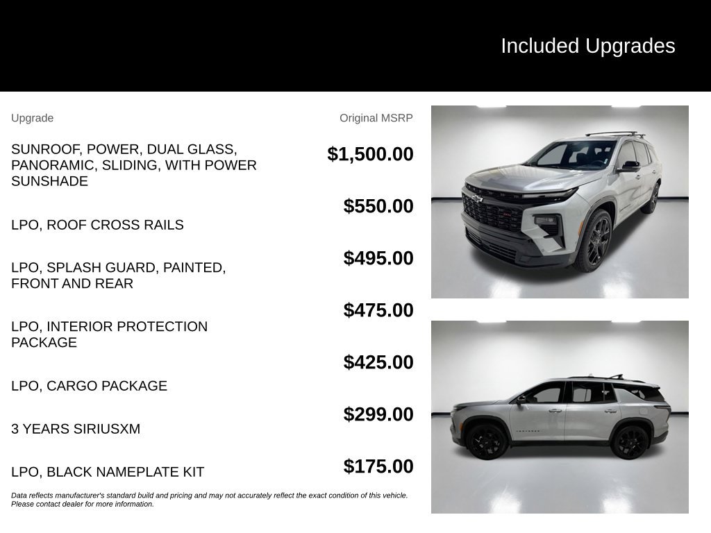 Used 2026 Chevrolet Traverse RS AWD/4WD image 7