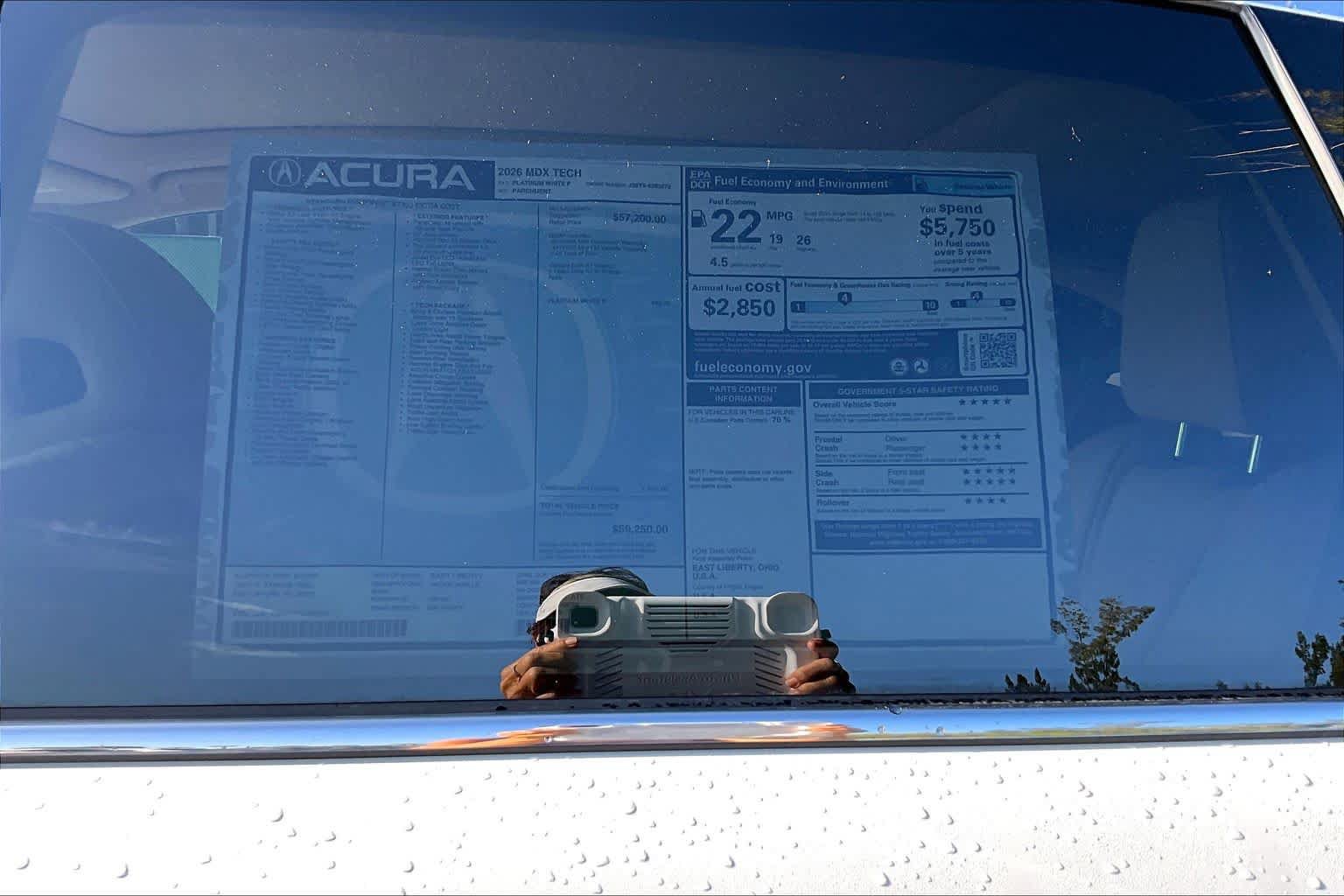 Certified 2026 Acura MDX w/ Technology Package FWD image 21