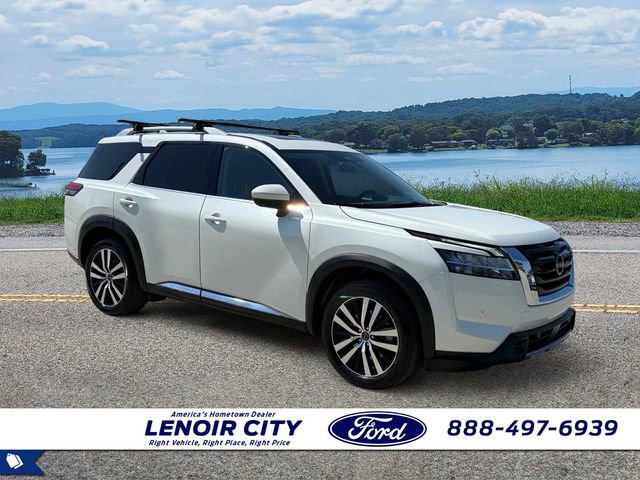 Used 2023 Nissan Pathfinder Platinum w/ Cargo Package FWD video 1