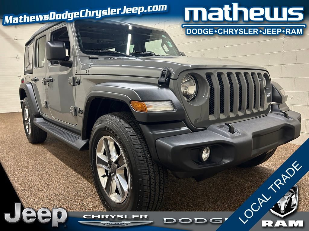 Used 2022 Jeep Wrangler Unlimited Sport AWD/4WD image 1