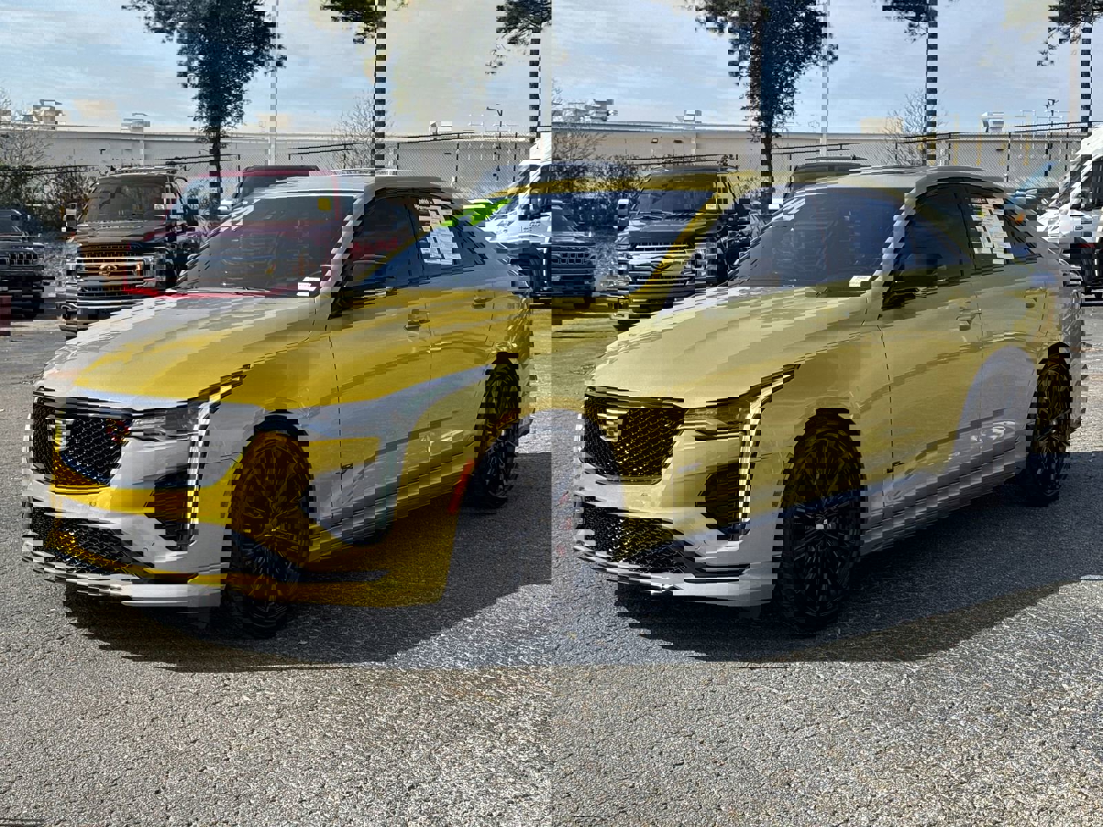 Used 2024 Cadillac CT4 V w/ LPO, ONYX Package image 5