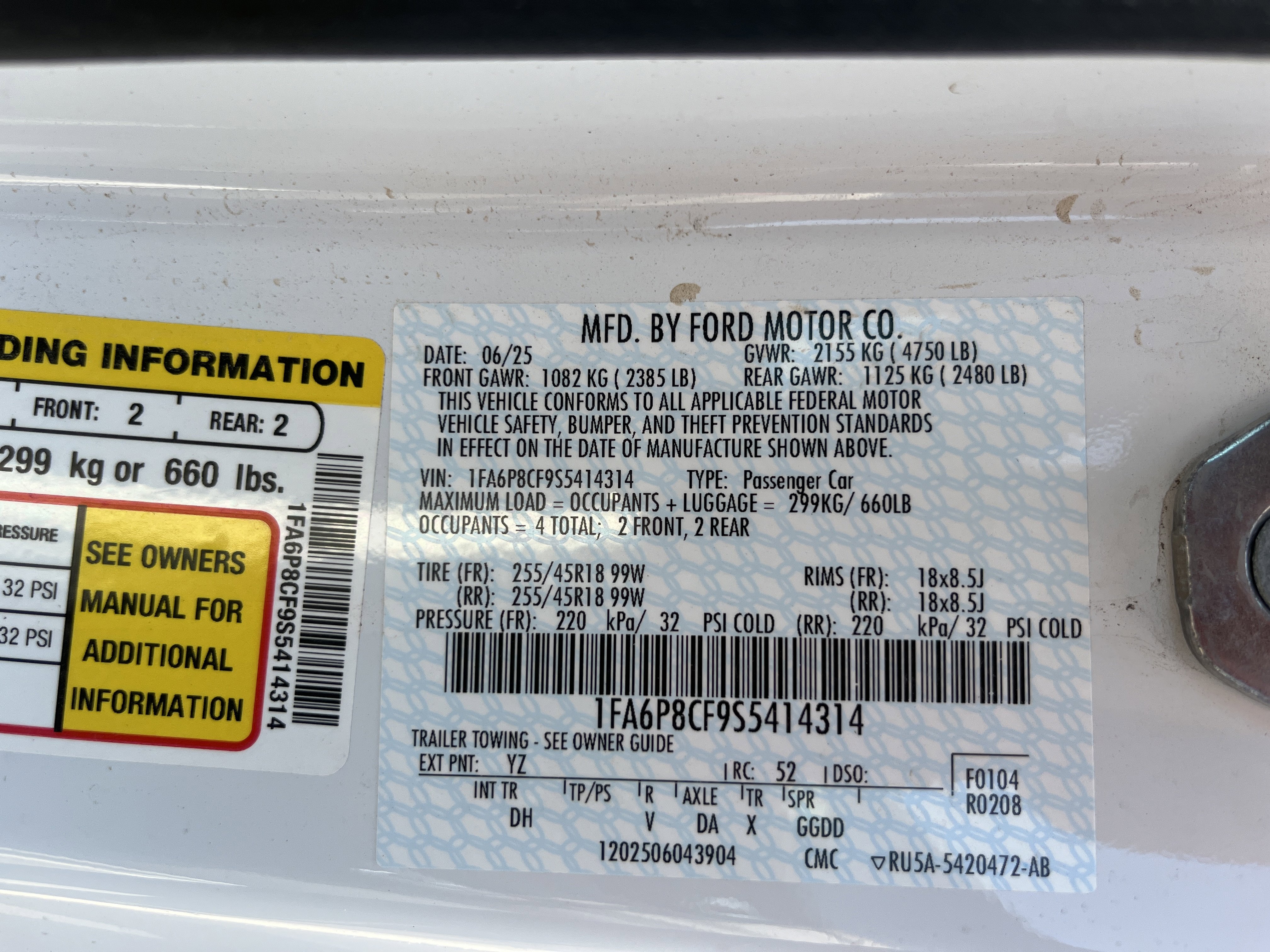 Used 2025 Ford Mustang GT RWD image 5