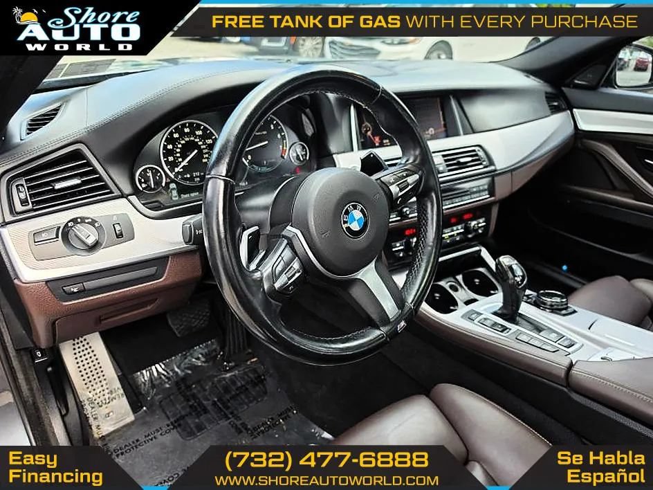 Used 2016 BMW 550i xDrive Sedan AWD/4WD image 10