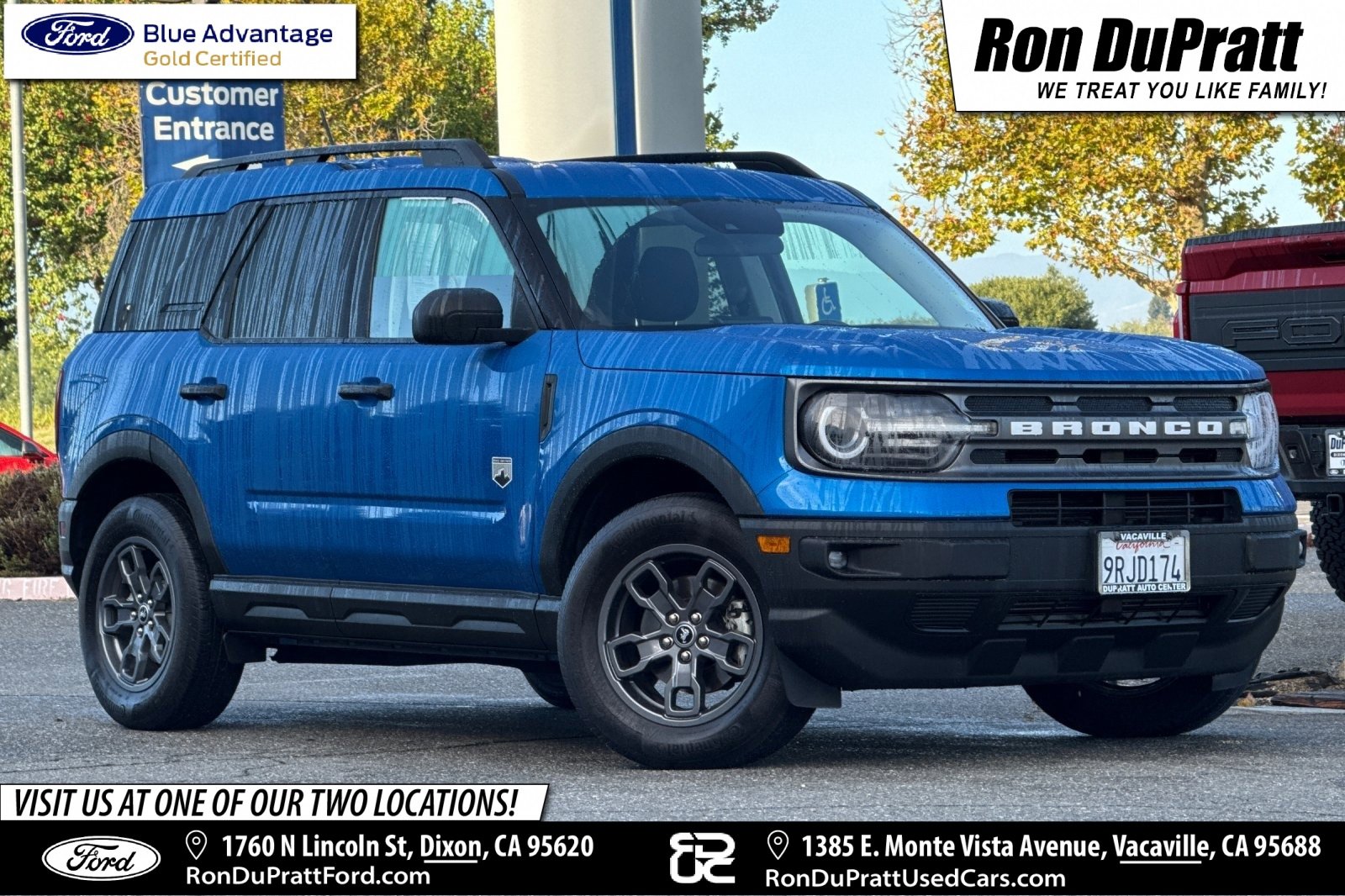 Certified 2022 Ford Bronco Sport Big Bend w/ Convenience Package