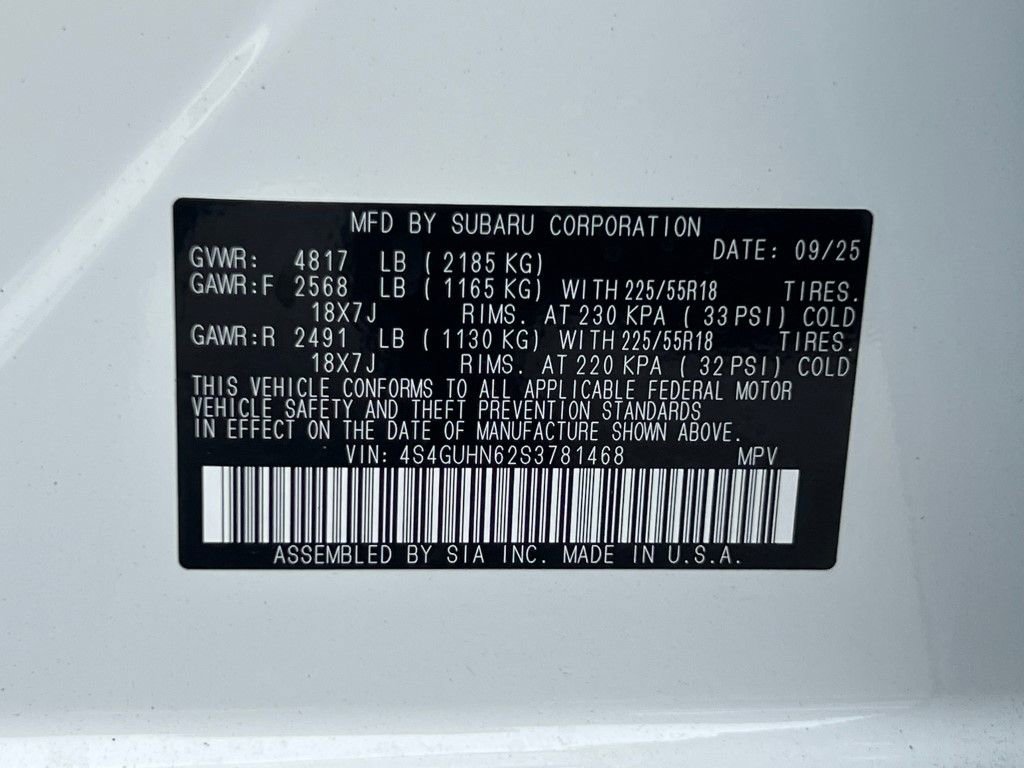 New 2025 Subaru Crosstrek 2.5i Limited image 32