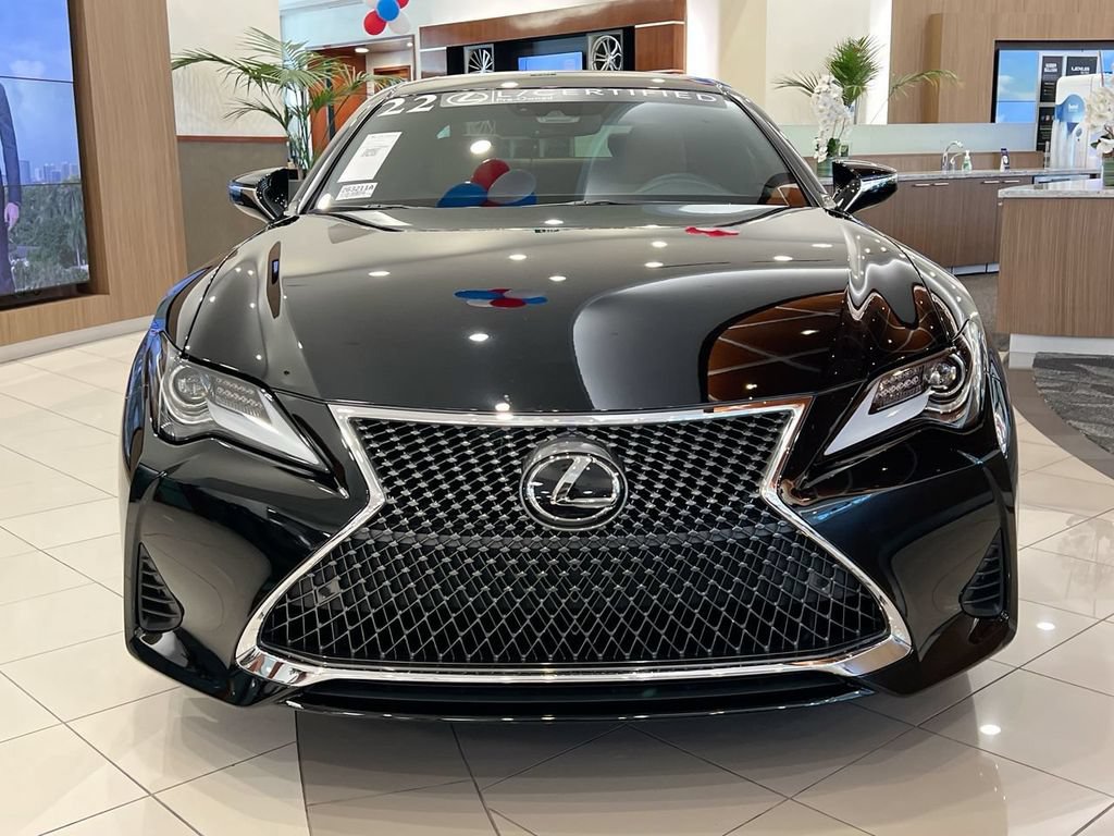 Certified 2022 Lexus RC 350 w/ Premium Package RWD image 2