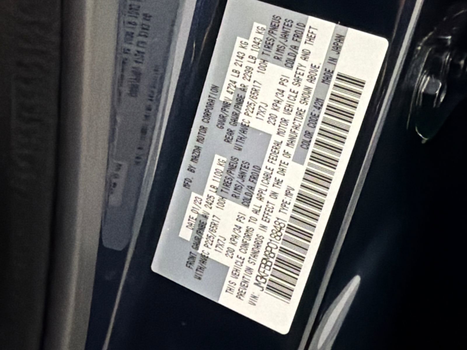 Used 2023 MAZDA CX-5 AWD 2.5 S w/ Select Package image 32