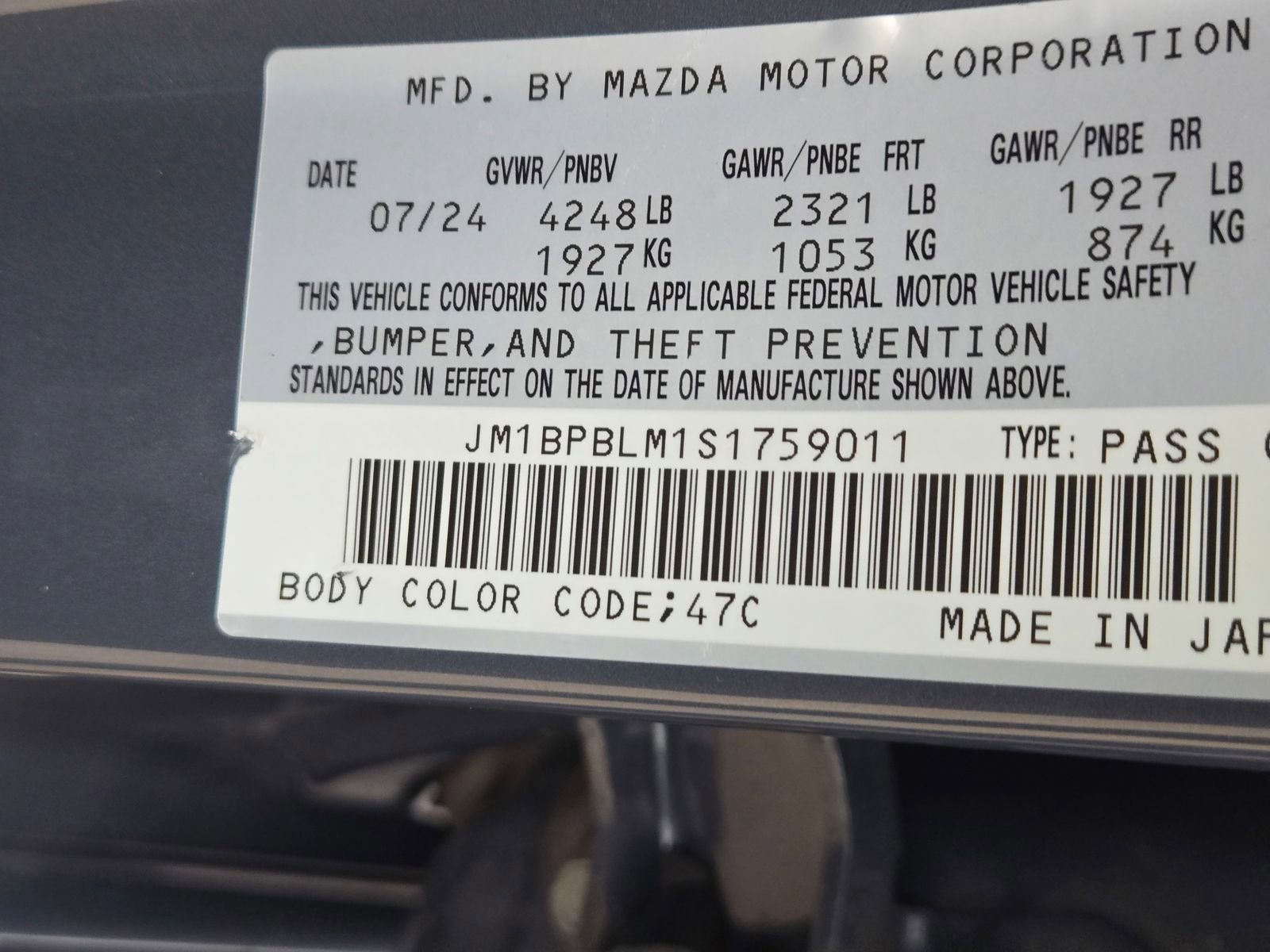 Certified 2025 MAZDA MAZDA3 Carbon image 30