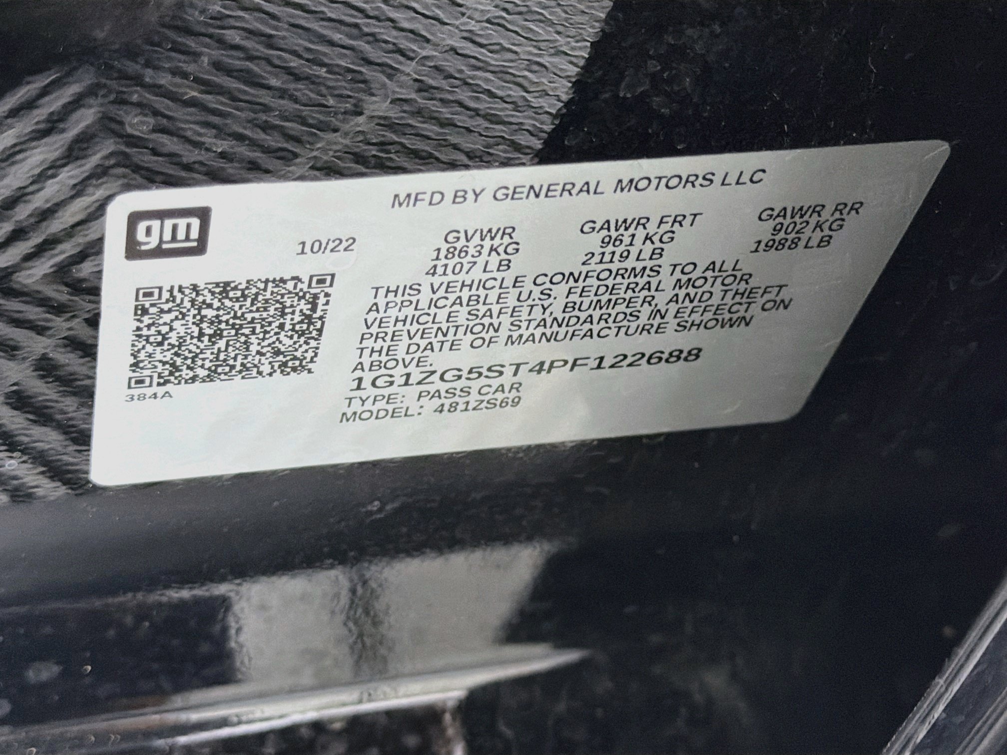 Used 2023 Chevrolet Malibu RS w/ LPO, Floor Liner Package FWD image 12