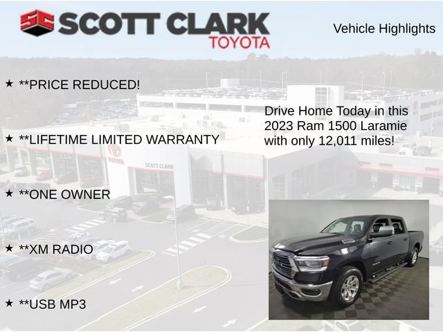 Used 2023 RAM 1500 Laramie AWD/4WD image 13