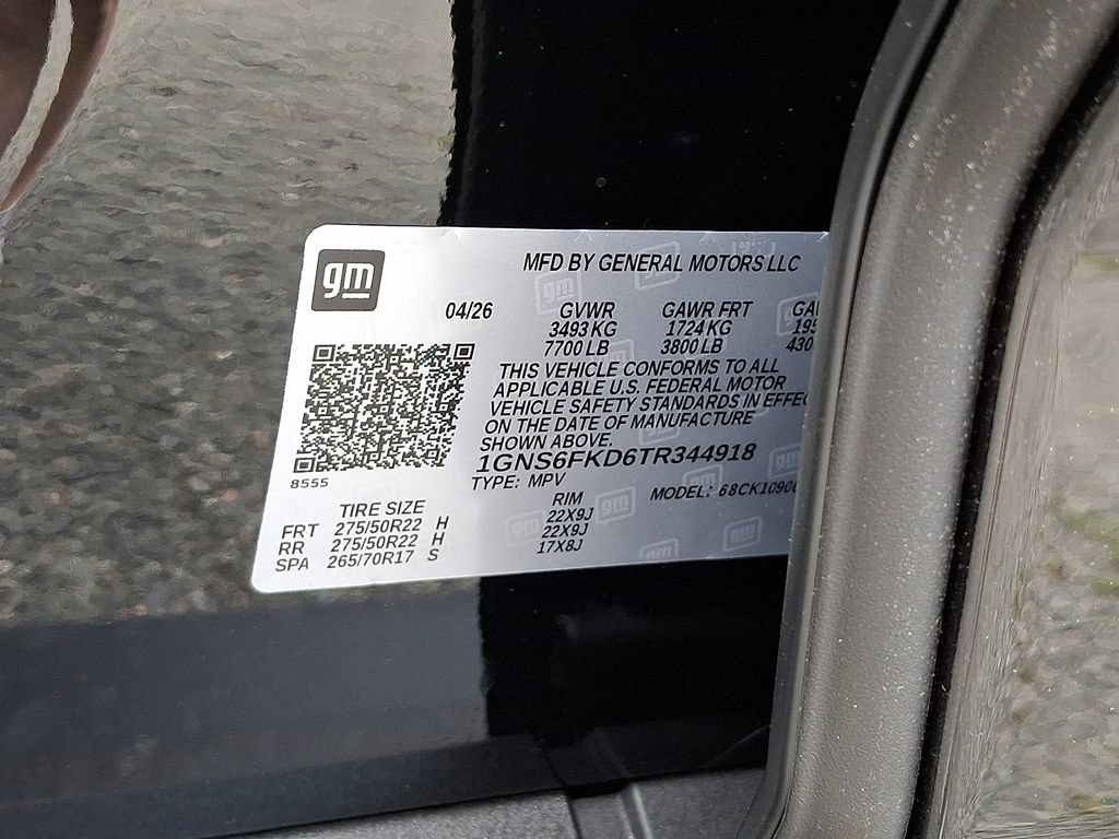 New 2026 Chevrolet Suburban Premier w/ Sun And Tow Package AWD/4WD image 18