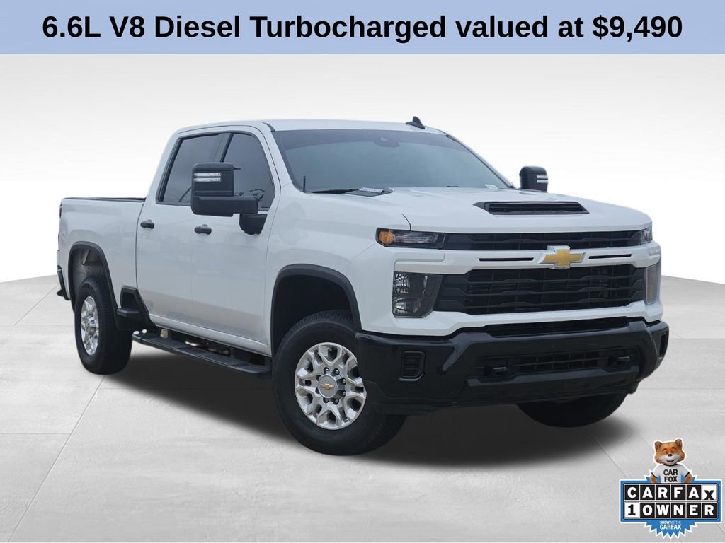 Used 2024 Chevrolet Silverado 2500 Custom w/ Custom Value Package