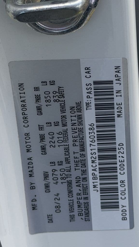 Used 2025 MAZDA MAZDA3 s FWD image 31