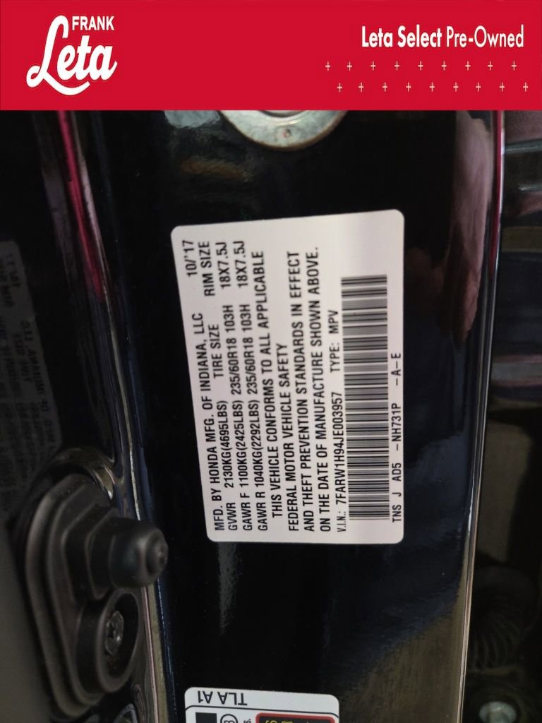 Used 2018 Honda CR-V Touring image 27