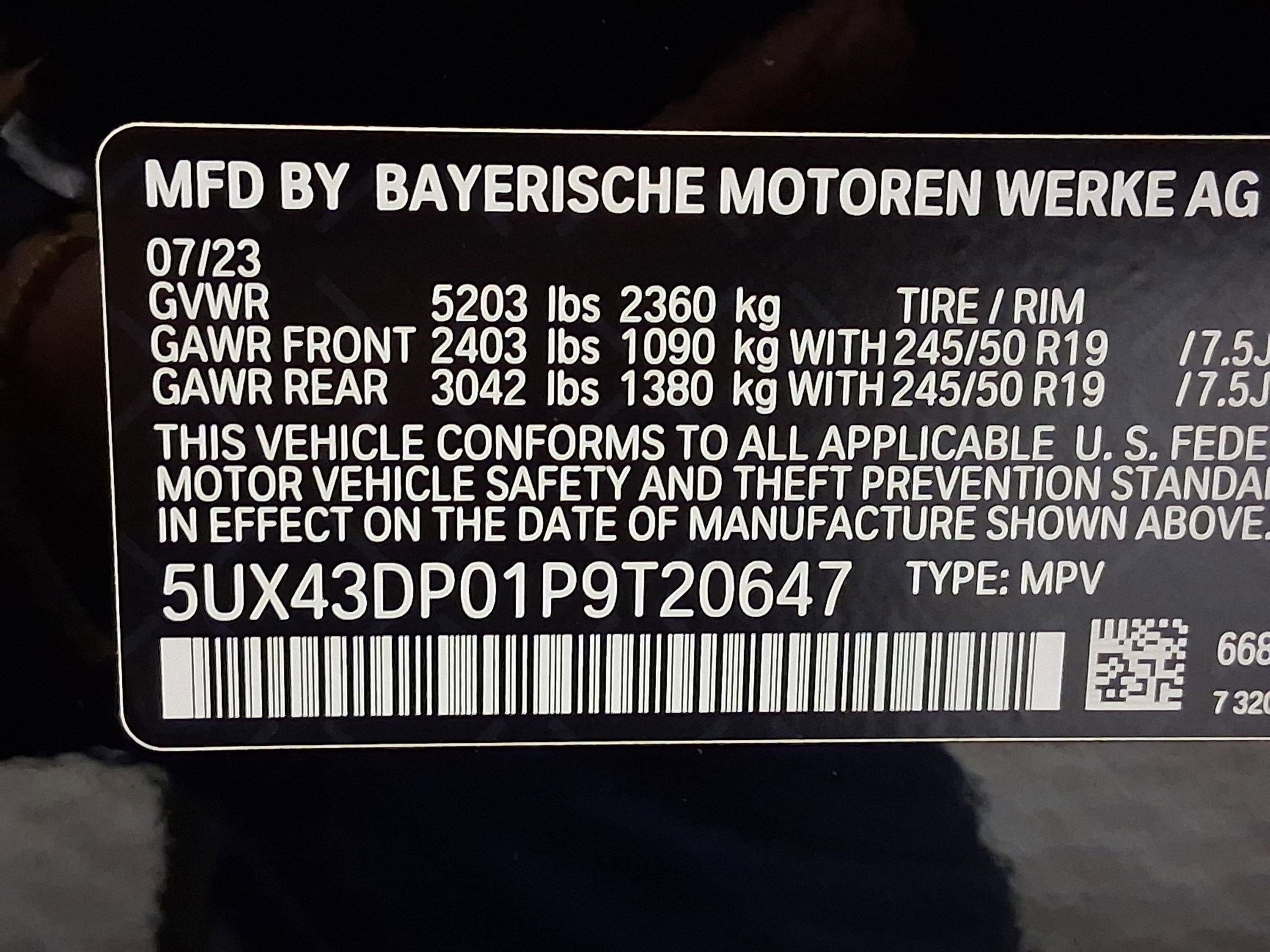 Certified 2023 BMW X3 sDrive30i w/ Convenience Package RWD image 21