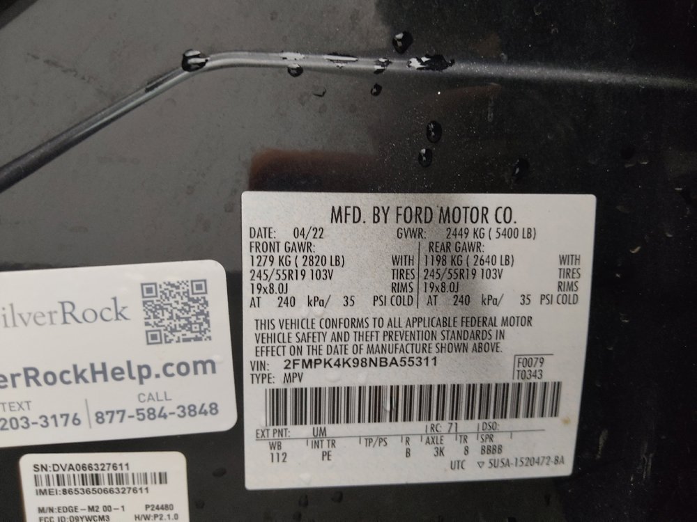 Used 2022 Ford Edge Titanium w/ Equipment Group 301A image 33