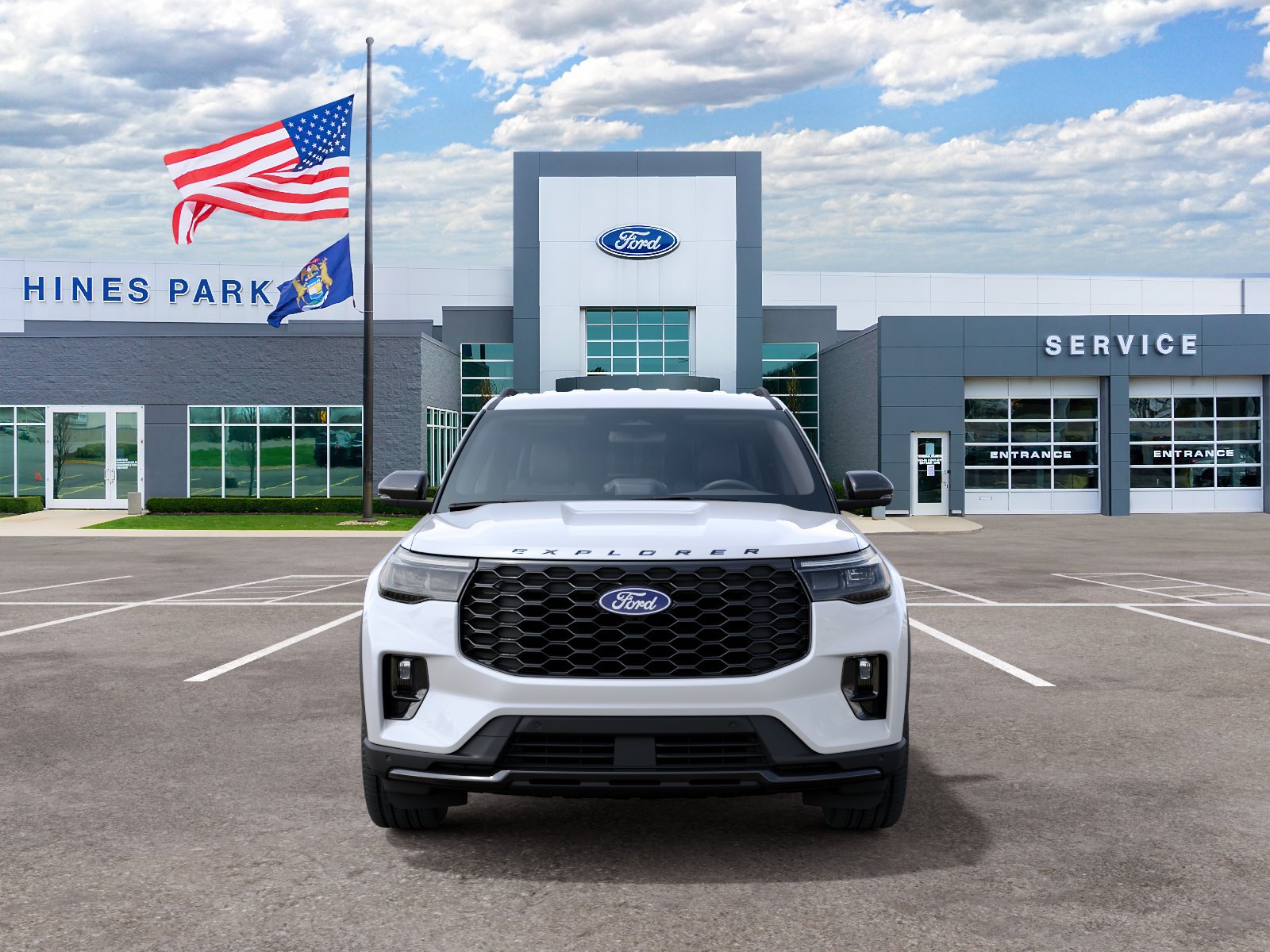 New 2027 Ford Explorer ST-Line w/ Premium Package AWD/4WD image 3