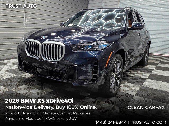 Used 2026 BMW X5 xDrive40i AWD/4WD video 1