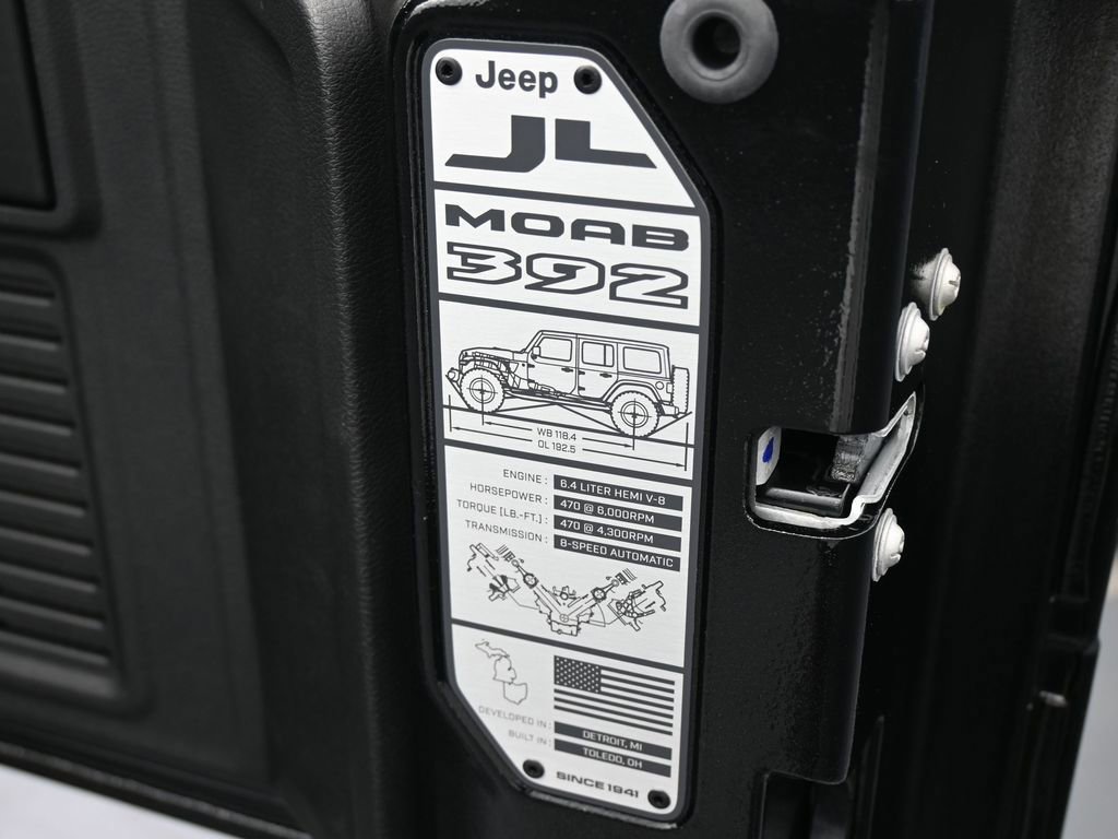 New 2026 Jeep Wrangler Unlimited Rubicon 392 image 35