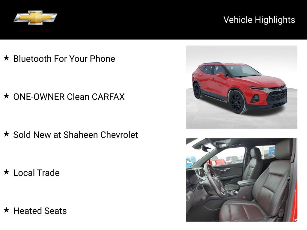 Certified 2020 Chevrolet Blazer RS image 19