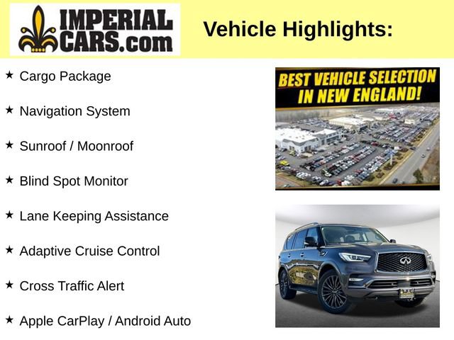 Used 2024 INFINITI QX80 Premium Select w/ Cargo Package AWD/4WD image 8