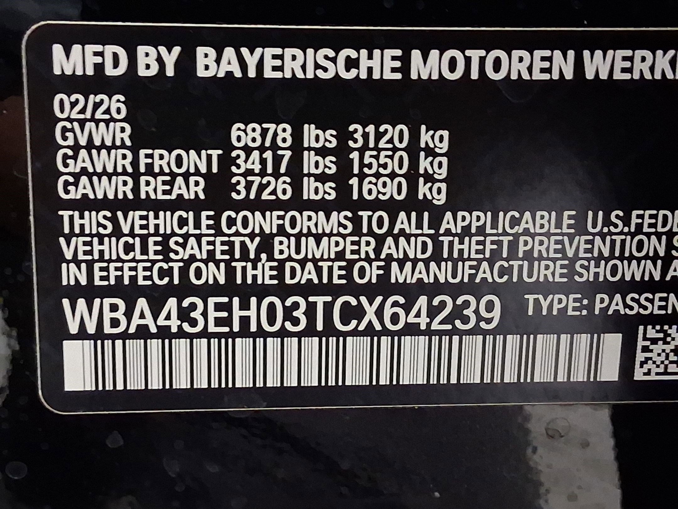New 2026 BMW 750e xDrive w/ Premium Package AWD/4WD image 17