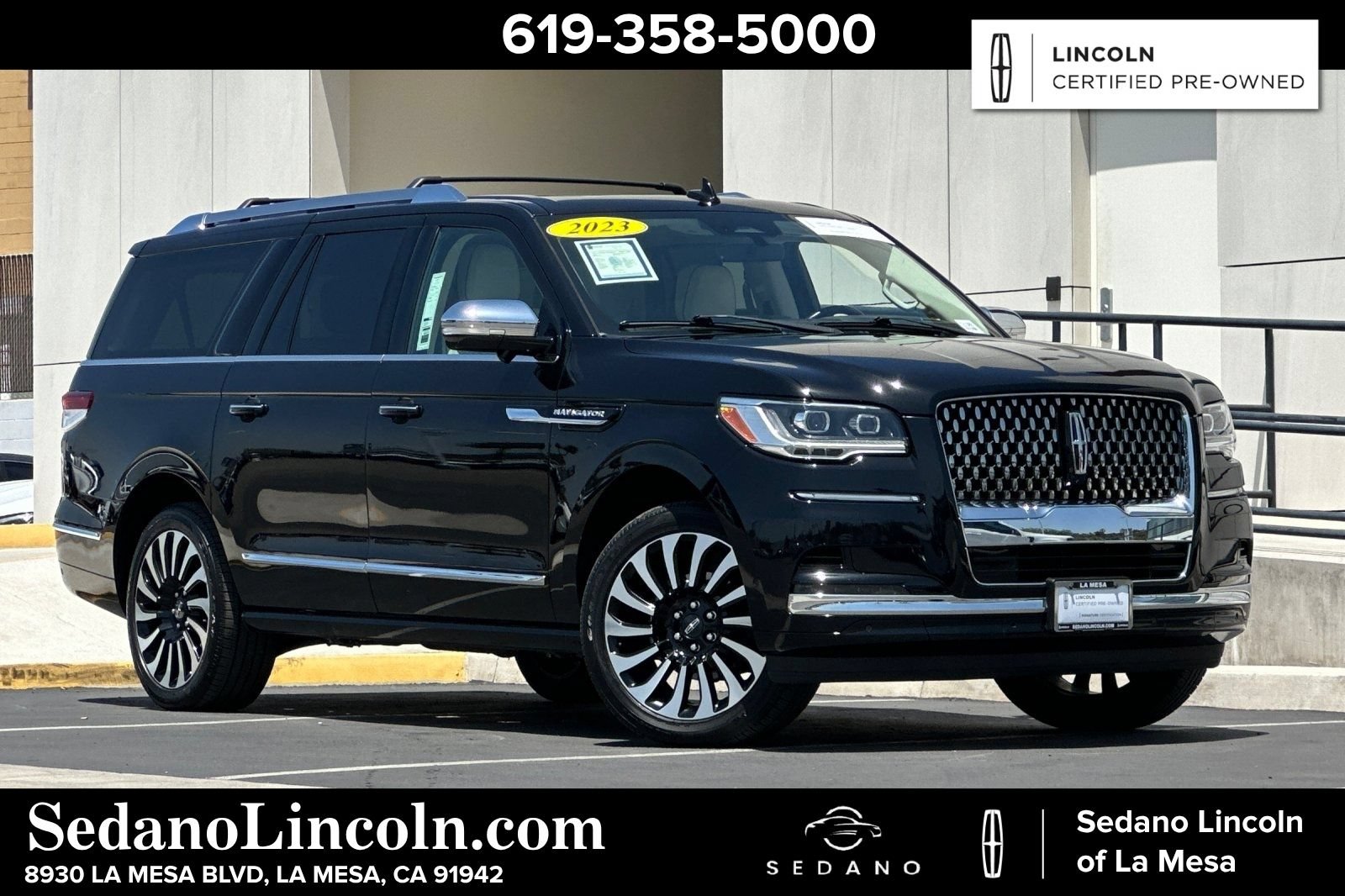 Certified 2023 Lincoln Navigator L Black Label AWD/4WD image 1