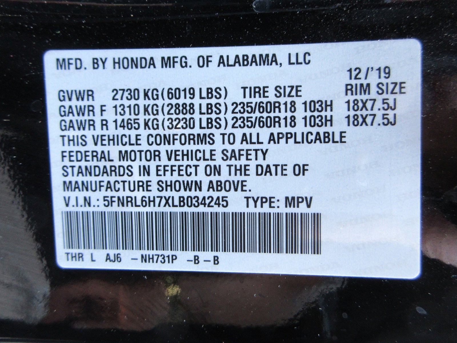 Used 2020 Honda Odyssey EX-L image 58