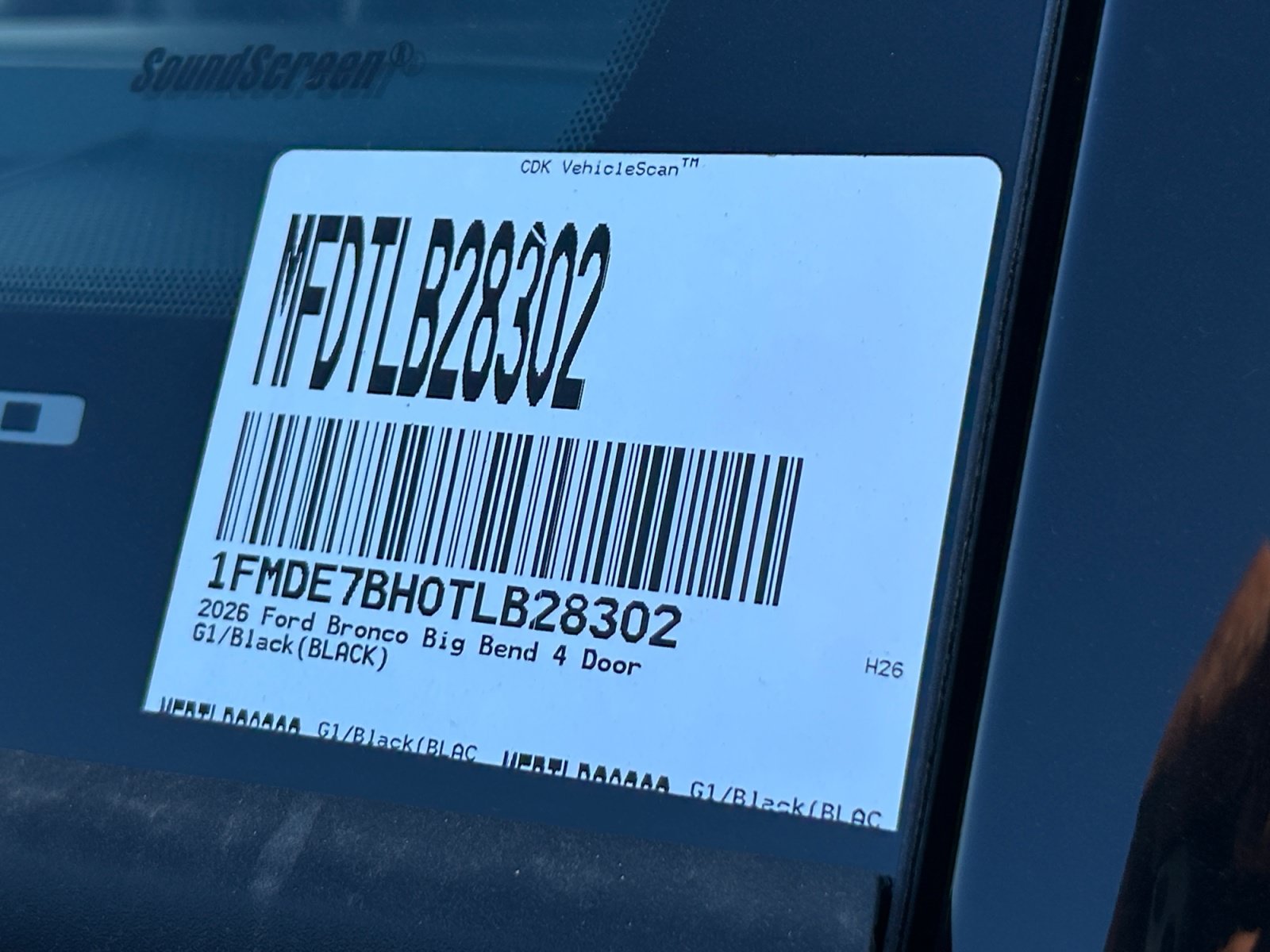 New 2026 Ford Bronco Big Bend AWD/4WD image 31