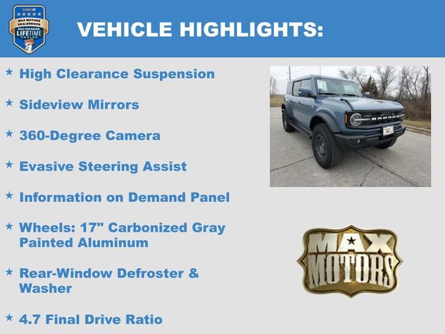 New 2025 Ford Bronco Outer Banks w/ Sasquatch Package image 23