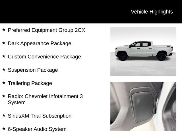 Certified 2026 Chevrolet Silverado 1500 Custom Trail Boss w/ Dark Appearance Package AWD/4WD image 27