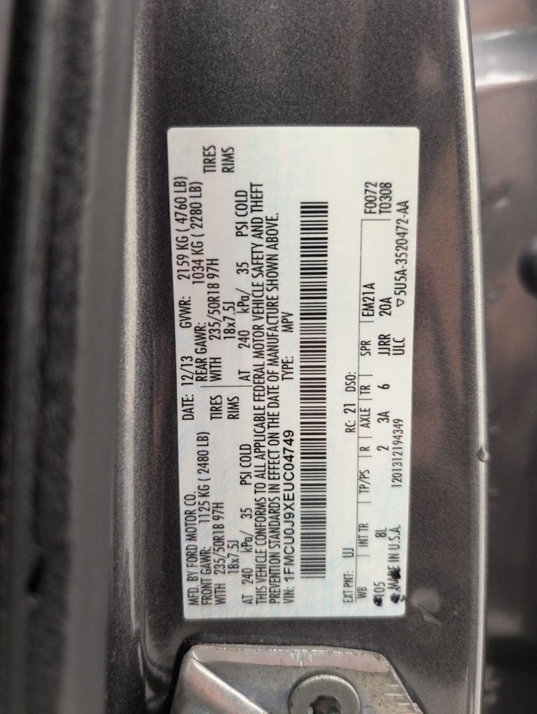 Used 2014 Ford Escape Titanium w/ Equipment Group 401A image 41