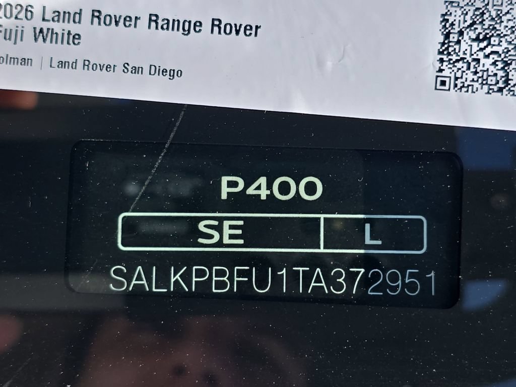 New 2026 Land Rover Range Rover Long Wheelbase SE AWD/4WD image 38