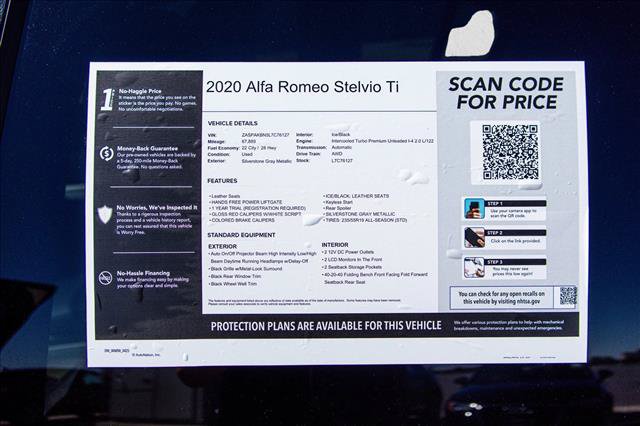 Used 2020 Alfa Romeo Stelvio Ti AWD/4WD image 27
