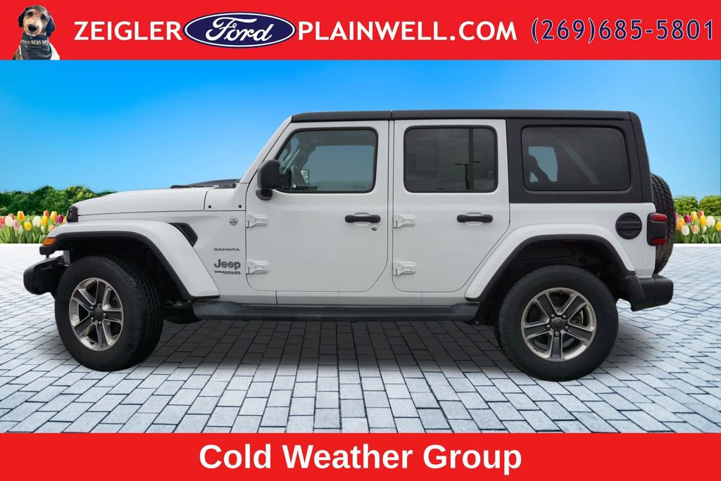Used 2020 Jeep Wrangler Unlimited Sahara w/ Dual Top Group AWD/4WD image 2