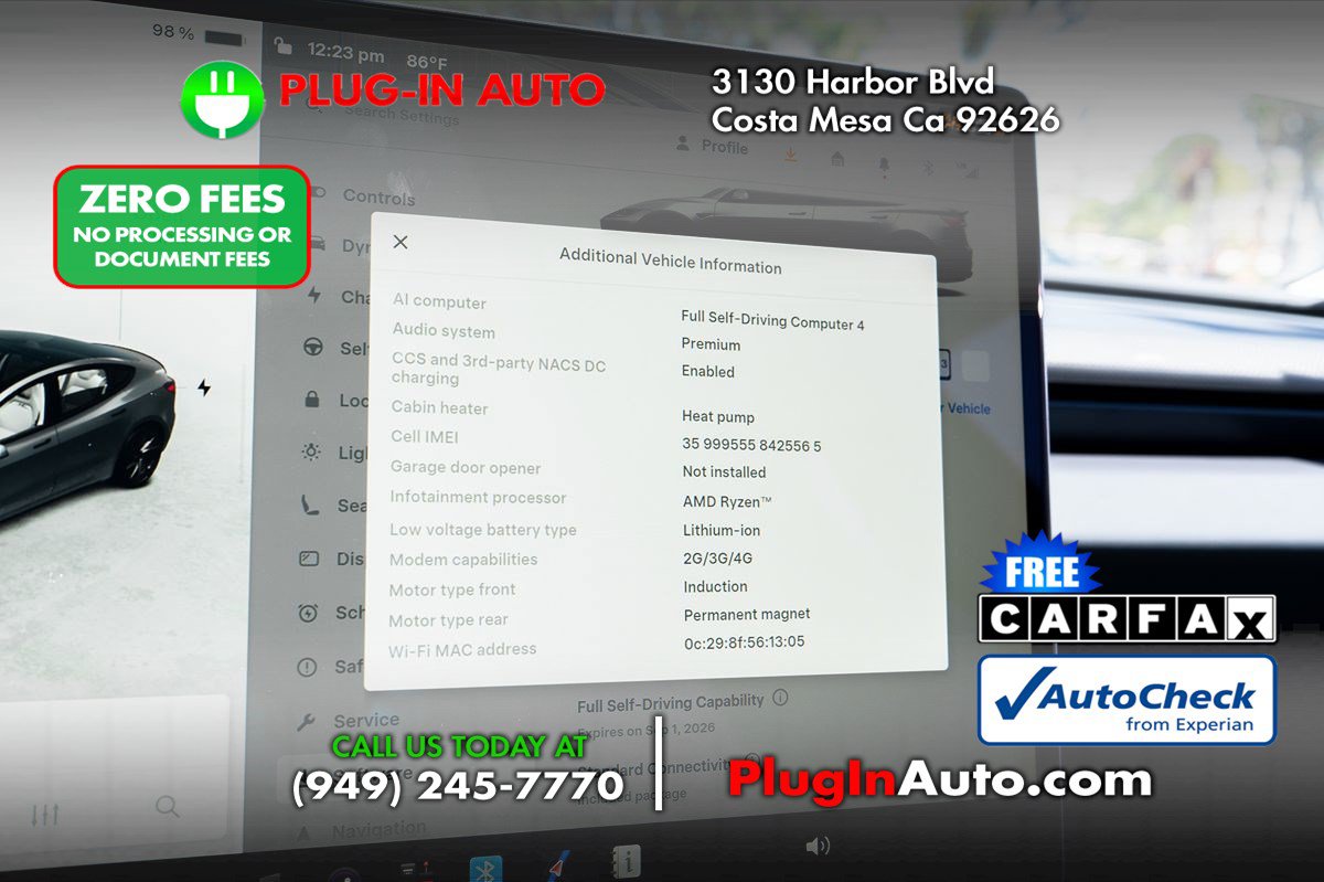 Used 2025 Tesla Model 3 Performance AWD/4WD image 35