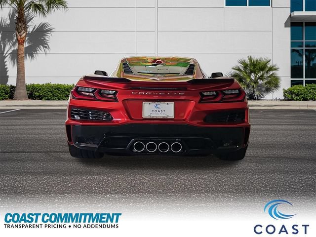 Used 2025 Chevrolet Corvette Z06 w/ Chrome Exterior Badge Package RWD image 7