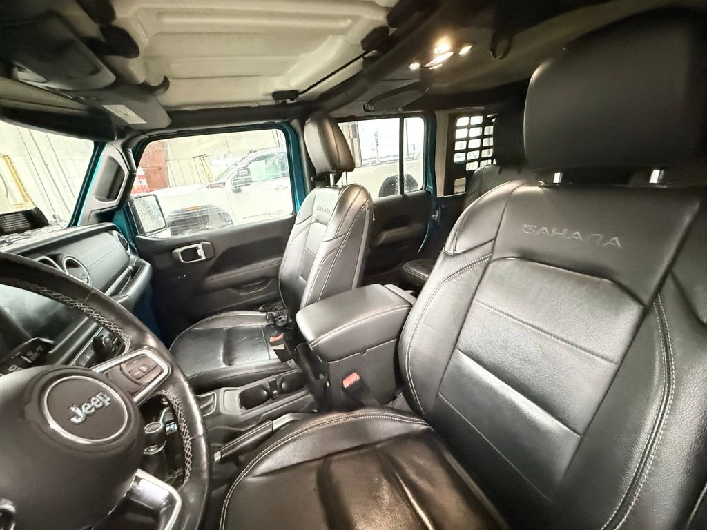 Used 2019 Jeep Wrangler Unlimited Sahara w/ Uconnect 4C Nav & Sound Group AWD/4WD image 10