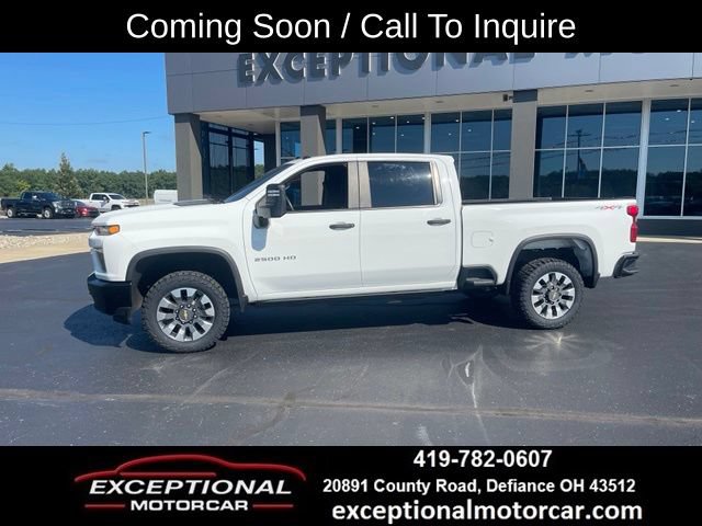 Used 2023 Chevrolet Silverado 2500 Custom w/ Custom Convenience Package