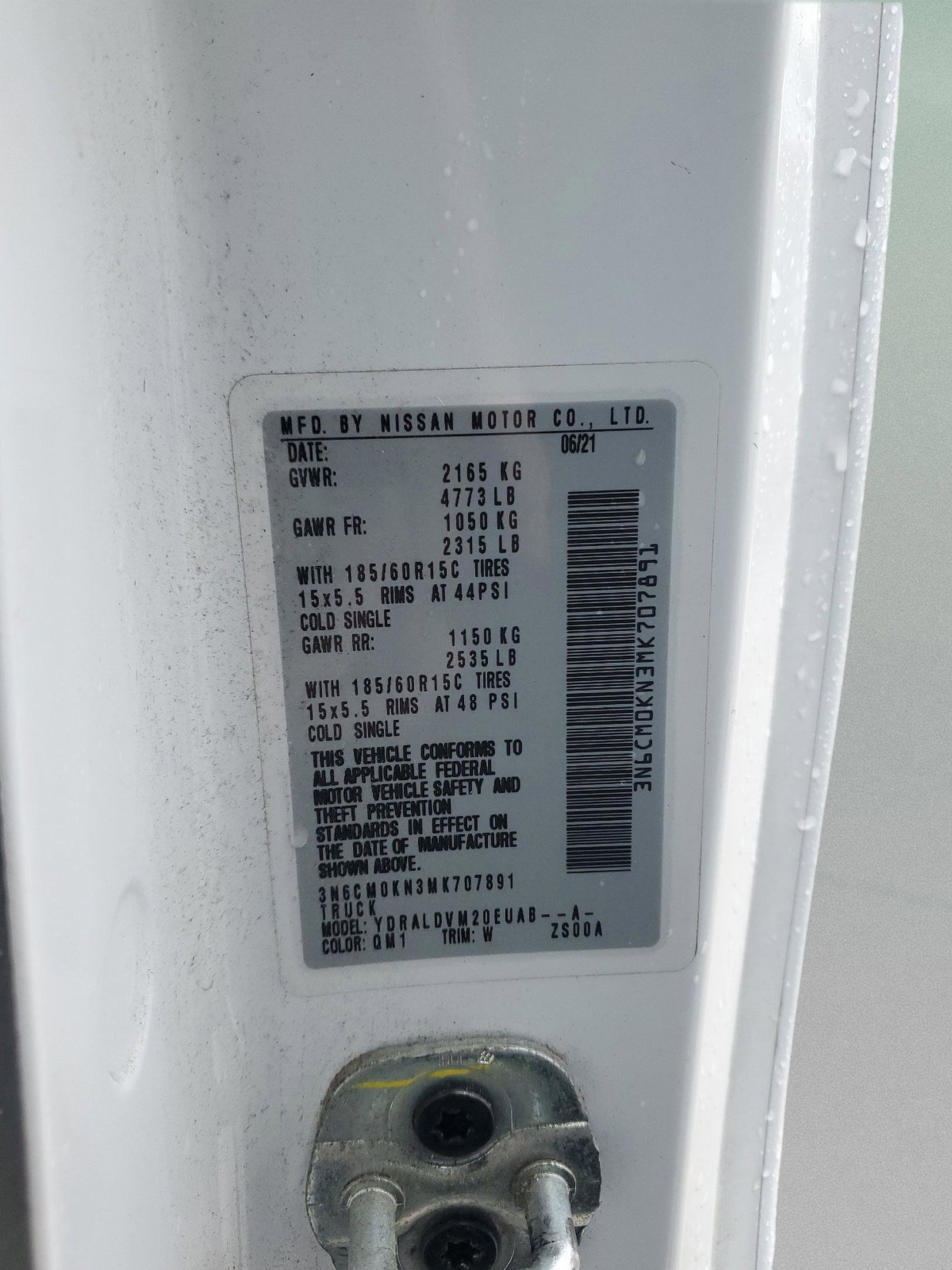 Used 2021 Nissan NV200 S FWD image 30