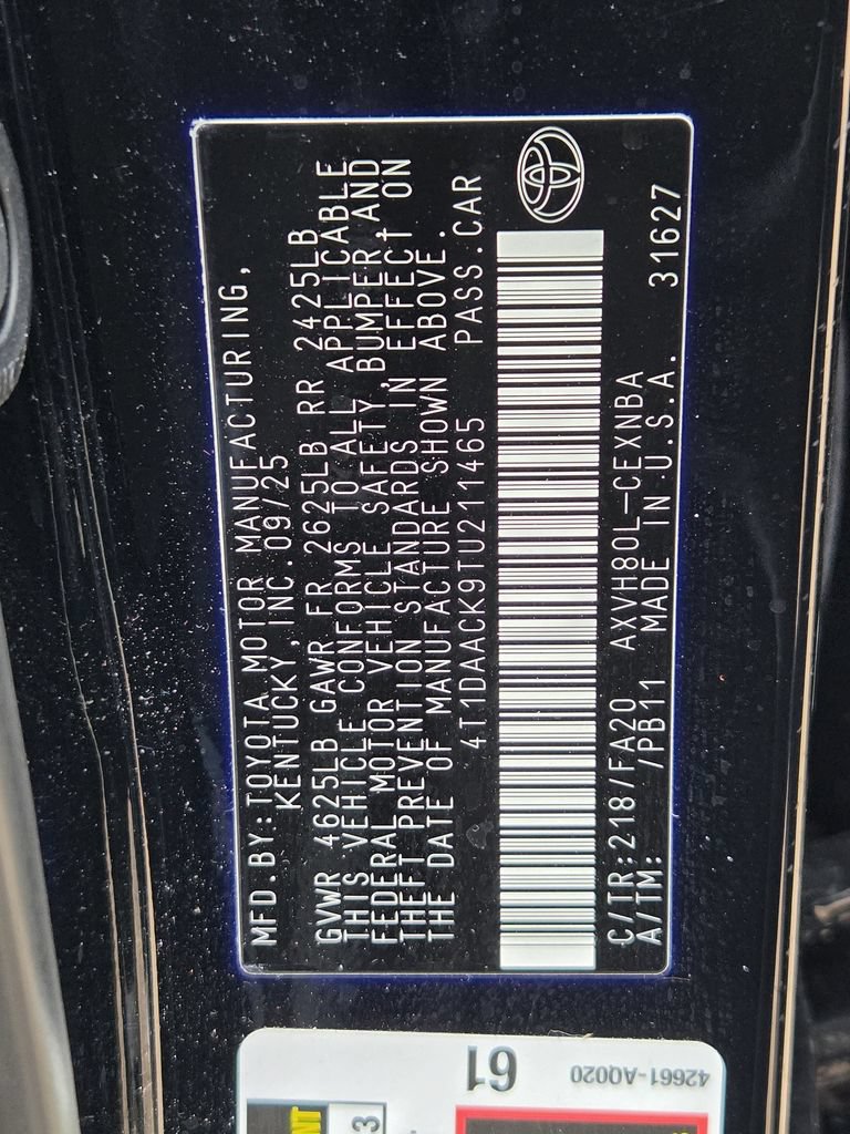 Used 2026 Toyota Camry LE FWD image 31